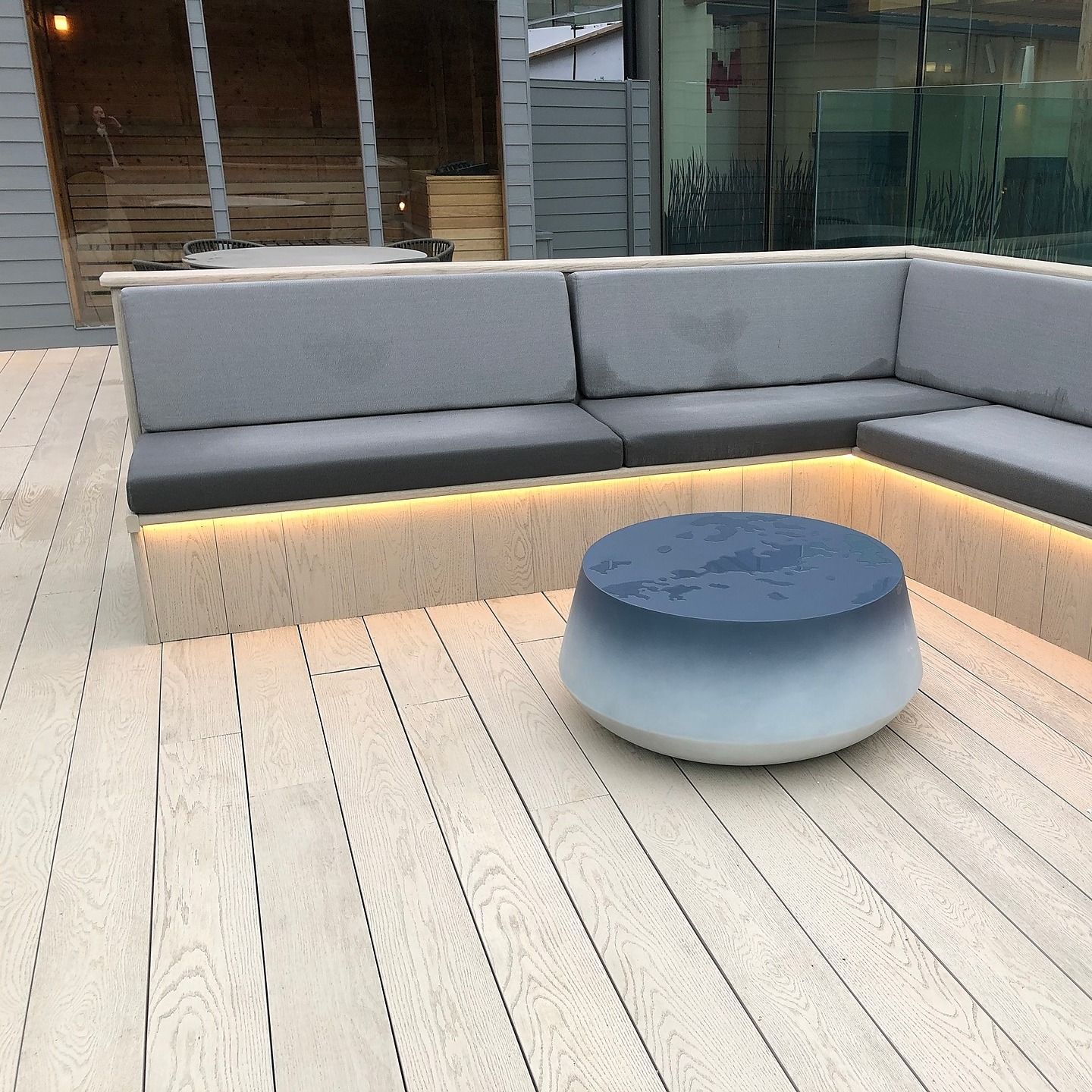 Decking, Enhanced Grain Limed Oak, Ann Conmy Spa & Interior Designer