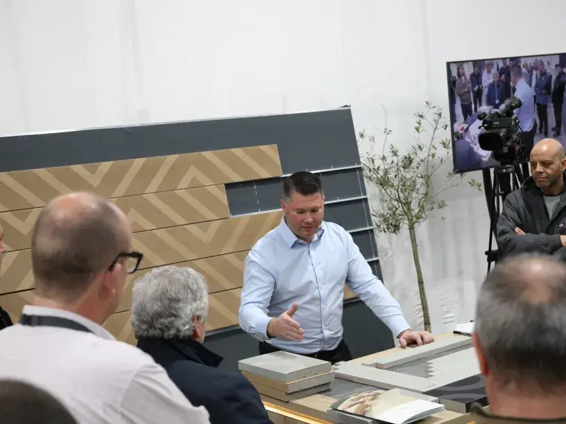 Russell from Millboard at our open day event